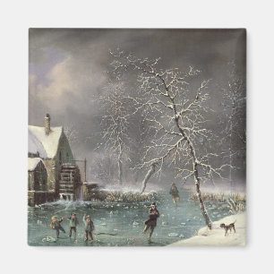 Winter Scene Magnet