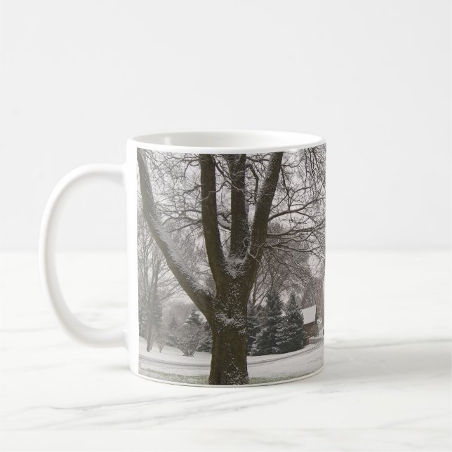 Winter Scene Mug (Left)