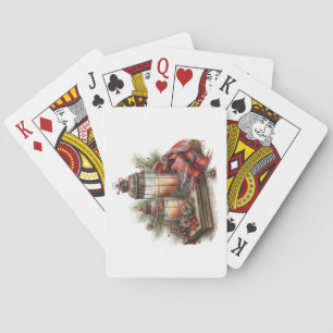 Winter Scene Playing Cards