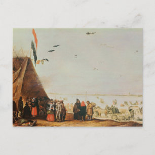 Winter Scene Postcard