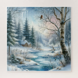 Winter Scene Puzzle