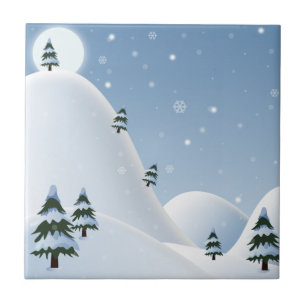 Winter Scene Tile