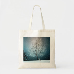 Winter Scene Tote Bag