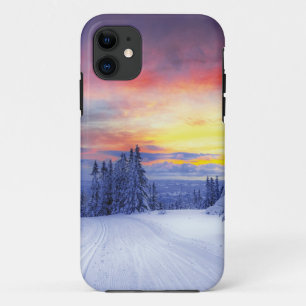 Winter scenery iPhone 11 case