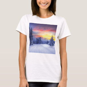 Winter scenery  T-Shirt