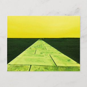 Winter sea postcard
