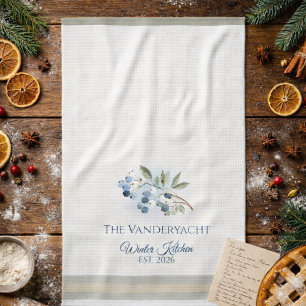 Winter Seasonal  Kitchen Towel