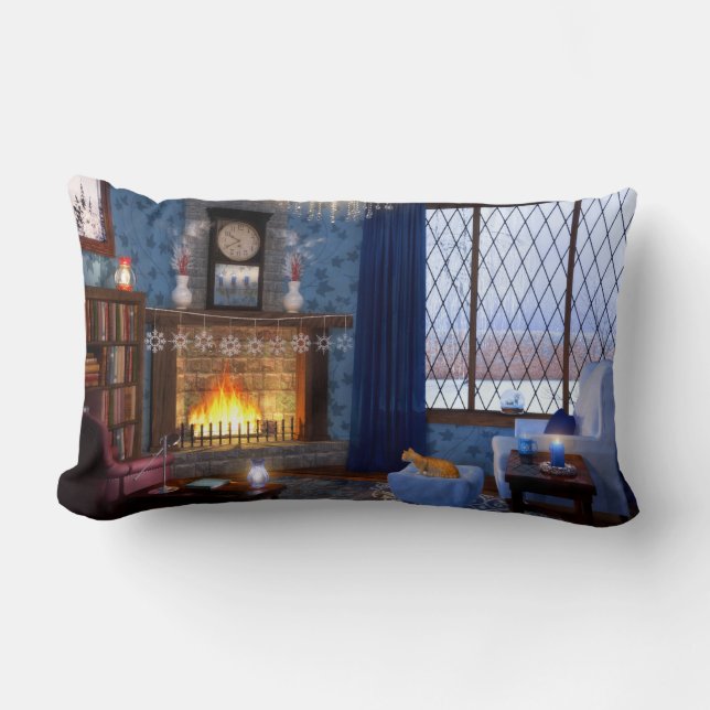 Winter Serenity Pillow (Front)