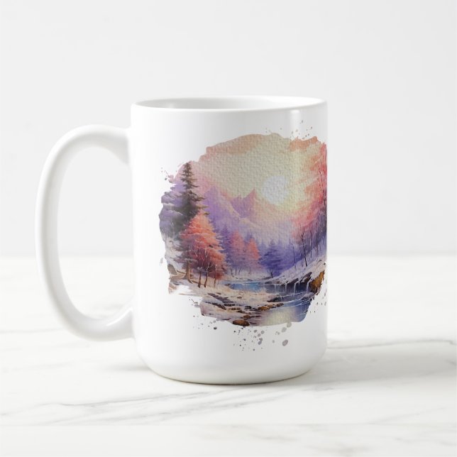 Winter Series 15 oz Classic Mug (Left)