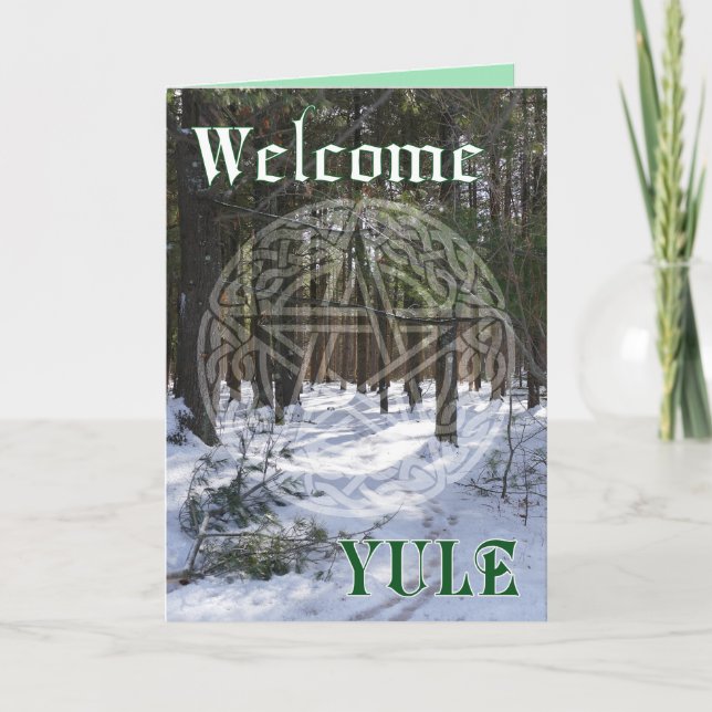 Winter Shadow and Light Card (Front)