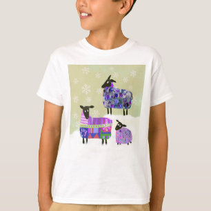 Winter Sheep Kid's T-shirt