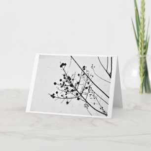 Winter Silhouette, card