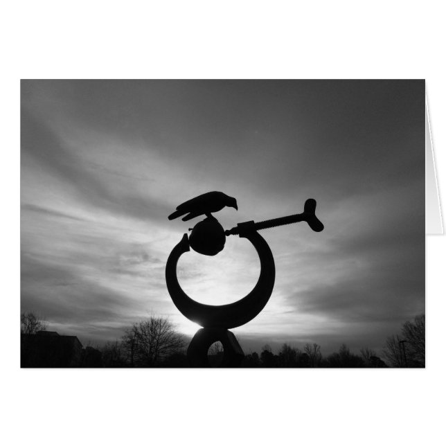 Winter Silhouette - Noir (Front Horizontal)