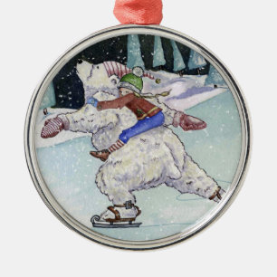 Winter Skate Ornament