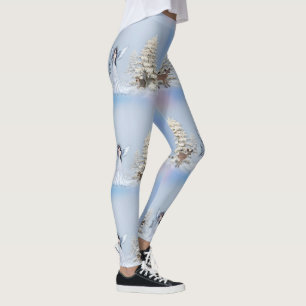 Winter Snow Angel  Leggings