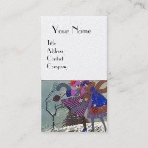 WINTER SNOW / BEAUTY FASHION  COSTUME DESIGNER BUSINESS CARD