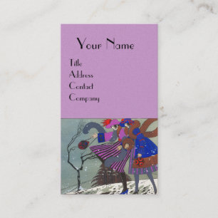 WINTER SNOW / BEAUTY FASHION  COSTUME DESIGNER BUSINESS CARD