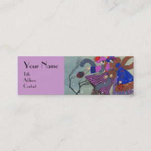 WINTER SNOW / BEAUTY FASHION  COSTUME DESIGNER MINI BUSINESS CARD