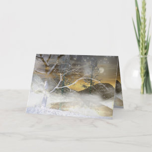 WINTER SNOW CARD