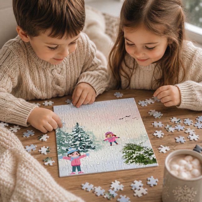 Winter Snow Day Puzzle (Creator Uploaded)