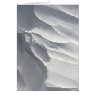 Winter Snow Drift Sculpture