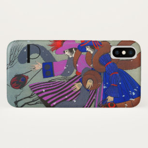 WINTER SNOW FASHION MONOGRAM Case-Mate iPhone CASE