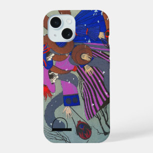 WINTER SNOW FASHION MONOGRAM iPhone 15 CASE