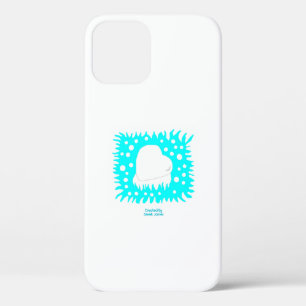 Winter Snow Heart Apple iPhone 12 Case