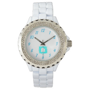 Winter Snow Heart Women's Rhinestone Watch