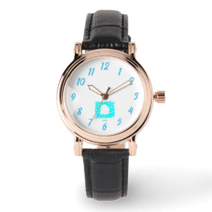 Winter Snow Heart Women's Square Watch
