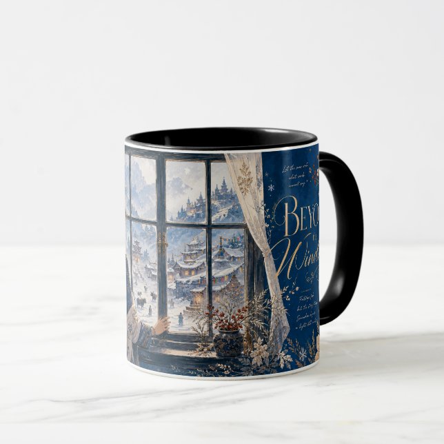 winter snow mug (Front Right)