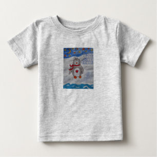 Winter Snow Penguin T-Shirt