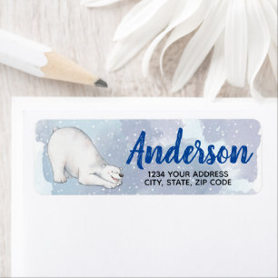 Winter Snow Polar Bear