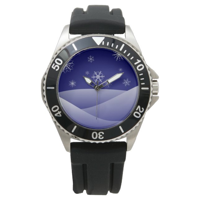 WINTER SNOW SCENE WATCH (Front)