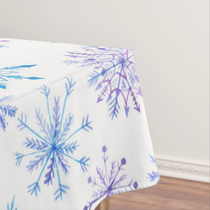 Winter Snow Tablecloth