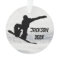 Winter Snowboarding Custom Name and Date