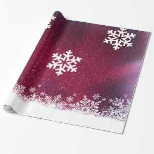 Winter Snowfall Wrapping Paper