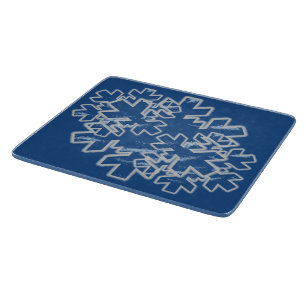 Winter SnOwFlAkE Glass Cutting Board
