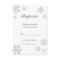 Winter Snowflake RSVP