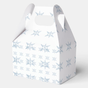 Winter Snowflakes  Favor Box