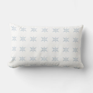Winter Snowflakes  Lumbar Pillow