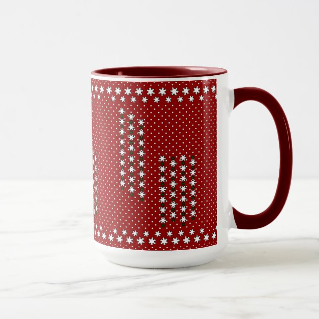Winter Snowflakes Mug (Right)