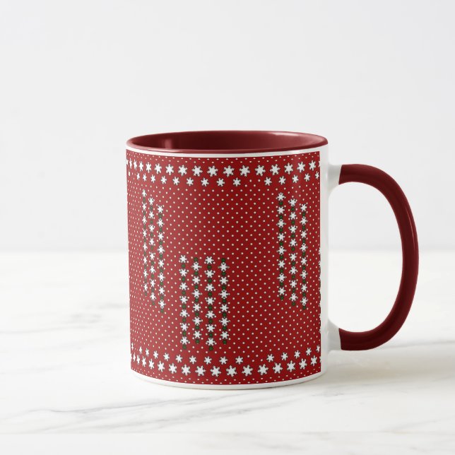 Winter Snowflakes Mug (Right)