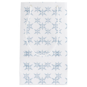 Winter Snowflakes Small Gift Bag