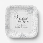 Winter Snowflakes Snow in Love Bridal Shower