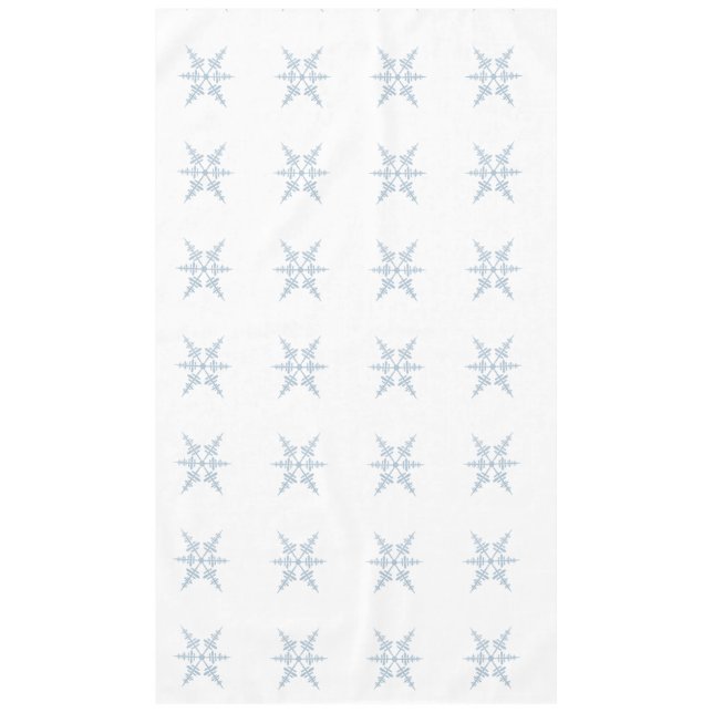 Winter Snowflakes Tablecloth (Front)