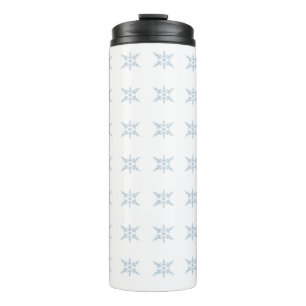 Winter Snowflakes Thermal Tumbler