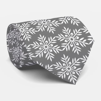 Winter Snowflakes Tie