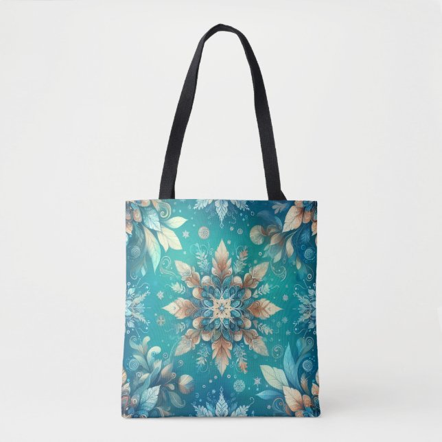 Winter Snowflakes  Tote Bag (Front)