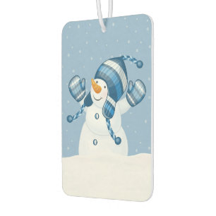 Winter Snowman Air Freshener